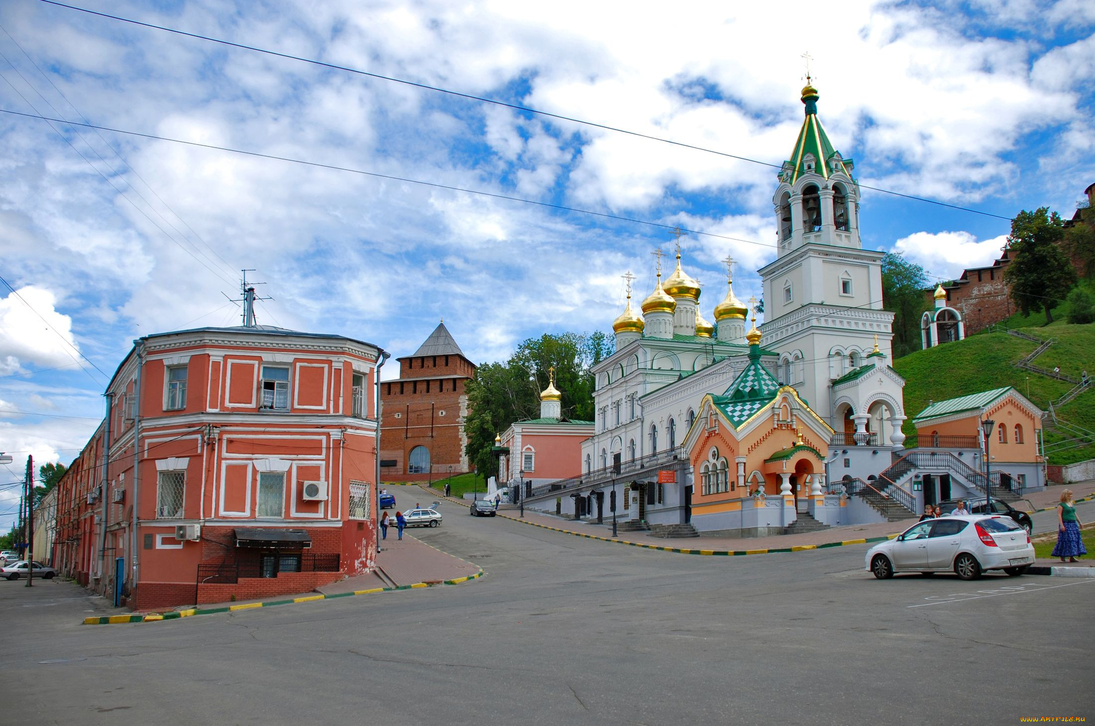 Обои Нижний Новгород Города Нижний Новгород (Россия), обои для рабочего  стола, фотографии нижний новгород, города, - улицы, площади, набережные,  улица, город, часовня, нижний, новгород Обои для рабочего стола, скачать  обои картинки заставки